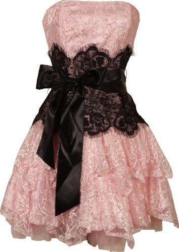 Sexy Homecoming Outfit Ideas A Line Strapless Champagne Lace High School Ideas Inspo Senior Party Graduation Dresses RB8028