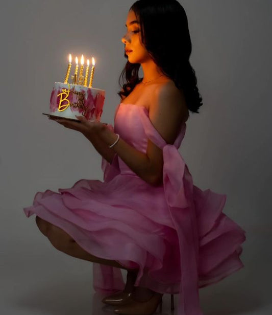 Cute Ball Gown Off The Shoulder Pink Chiffon Mini Short Formal 8Th Grade Homecoming Dresses Birthday Dress N1889