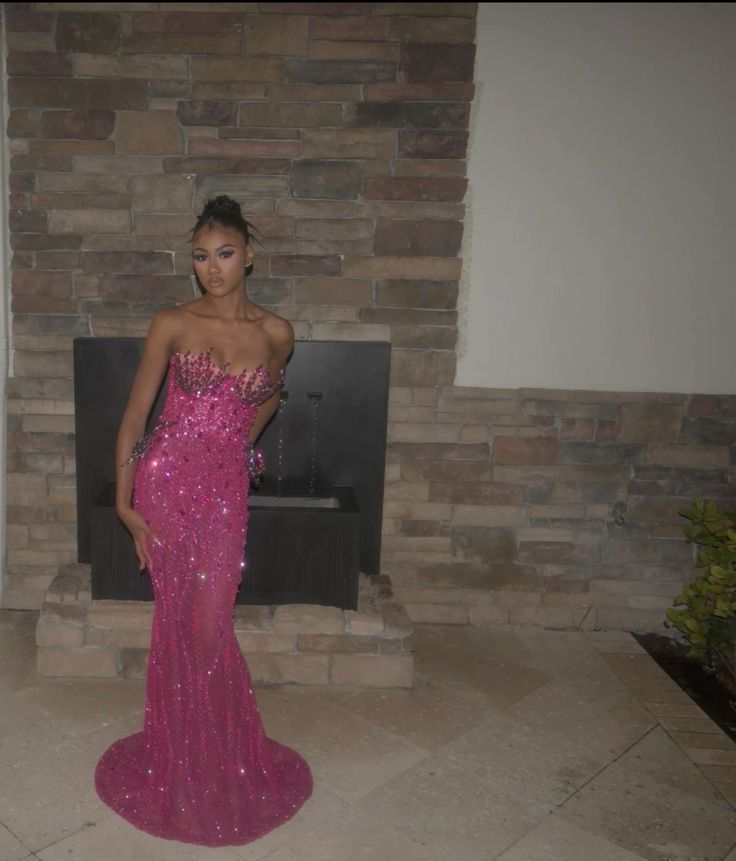 Classy Mermaid Sweetheart Sequin With Beaded Bodice Floor Length Long Maxi Prom Dresses Evening Dress 20th Birthday Outfits N110