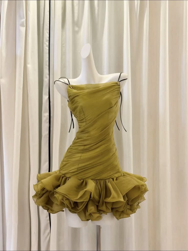 Sexy Short Homecoming Dresses Sheath Spaghetti Straps Olive Green Mini Birthday Sweet 16 Dress Ideas Graduation Outfits RB7519