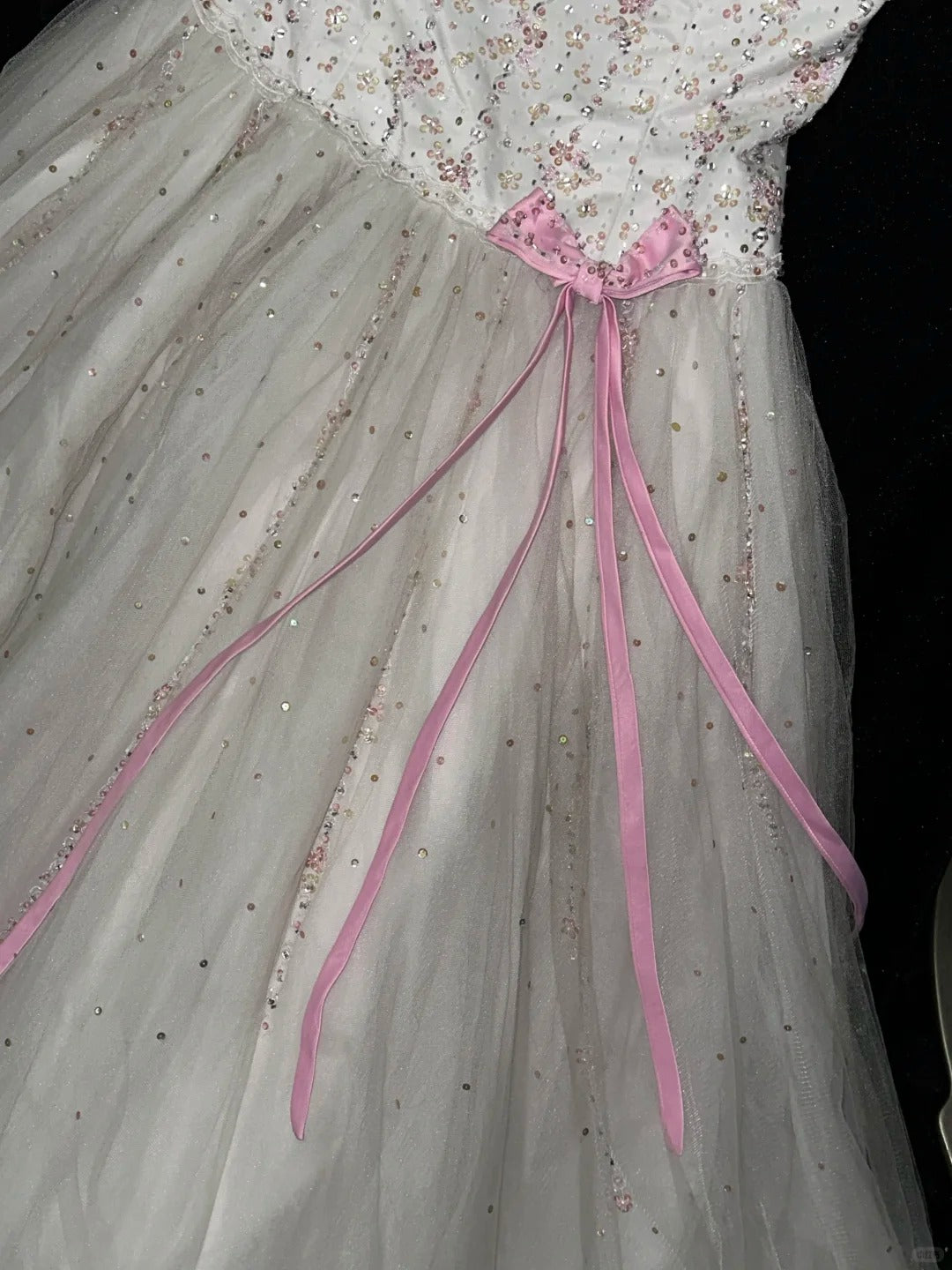 Timeless Ball Gown Strapless Tulle White School Dances Prom Dresses 8th Grade Formal Outfits Evening Gown RB8463