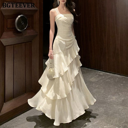 Elegant Women Mermaid Spaghetti Strap Package Hip Party Dress Stylish Women Skinny Bodycon Prom Dresses AB974
