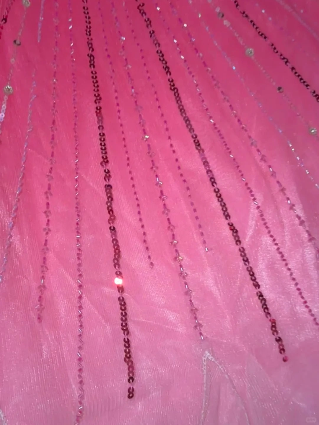 Sophisticated Mermaid Halter Gradient Colors Hot Pink With Beaded School Dances Prom Dresses 8th Grade Formal Outfits RB8465
