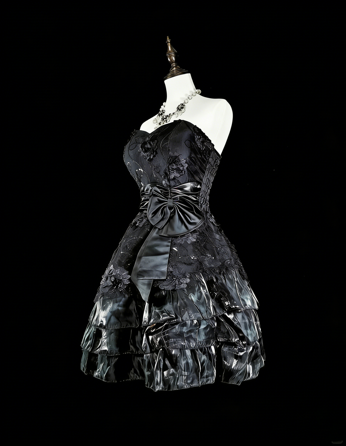 Ball Gown Sweetheart Black Little Short Mini Party Dress Homecoming Dresses N2155
