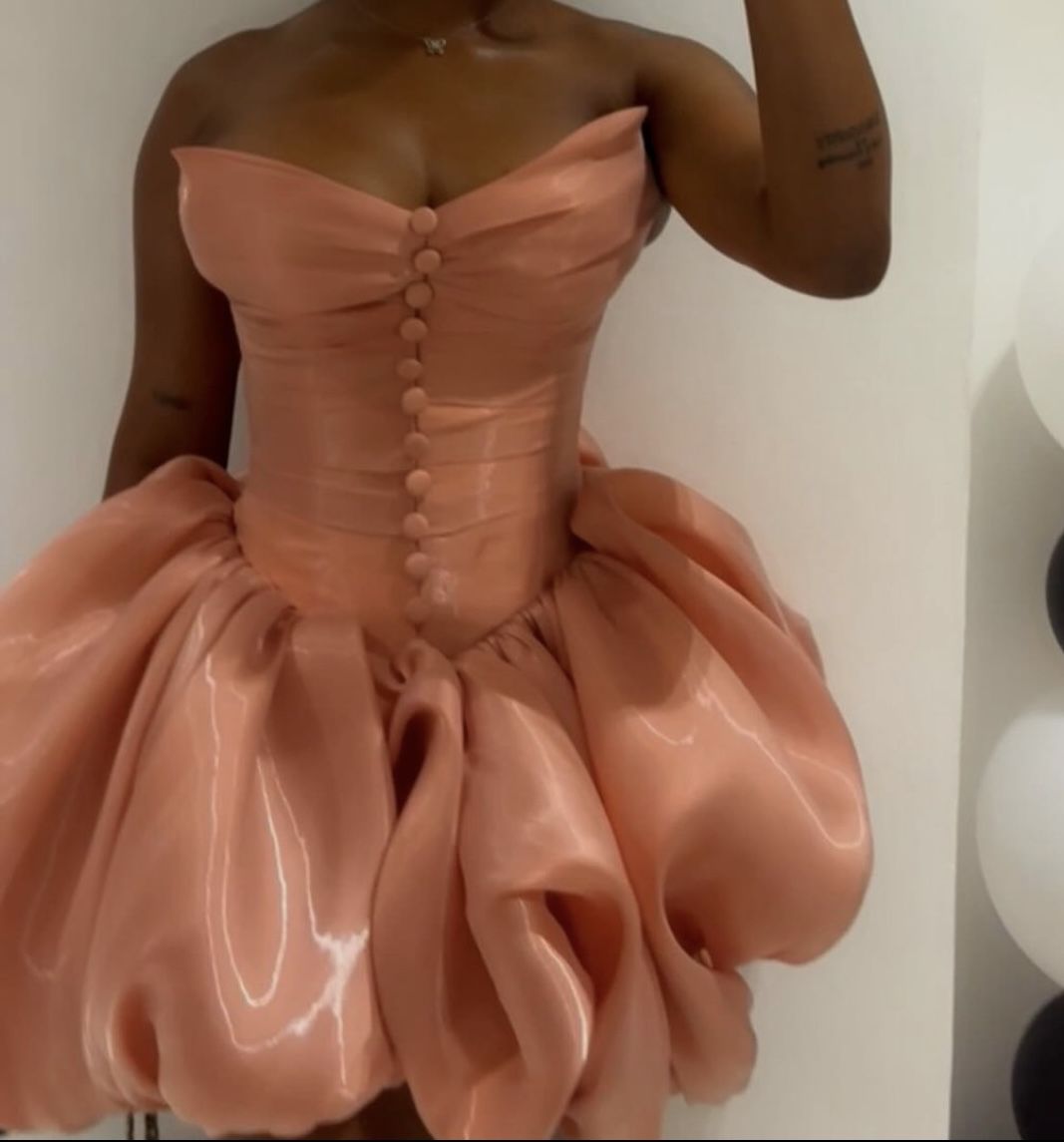 Aesthetic Hoco Photo Ideas Ball Gown Sweetheart Pink Short Homecoming Dresses Party Cocktail Hoco Outfits RB8904