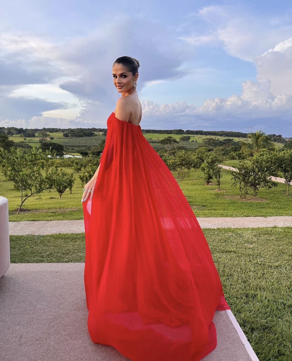 Elegant A Line Off The Shoulder Red Mother of the Bride/Groom Dress Simple Evening Formal Prom Dress AB443