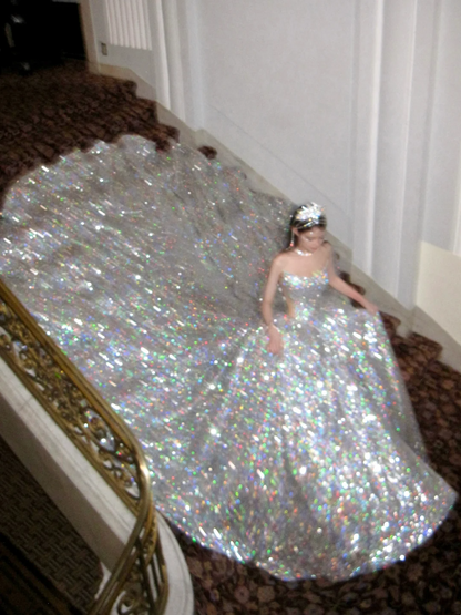 Timeless Ball Gown Strapless Silver Sequin Long Prom Dresses Inspiration Party Dress Prom Gowns RB1956