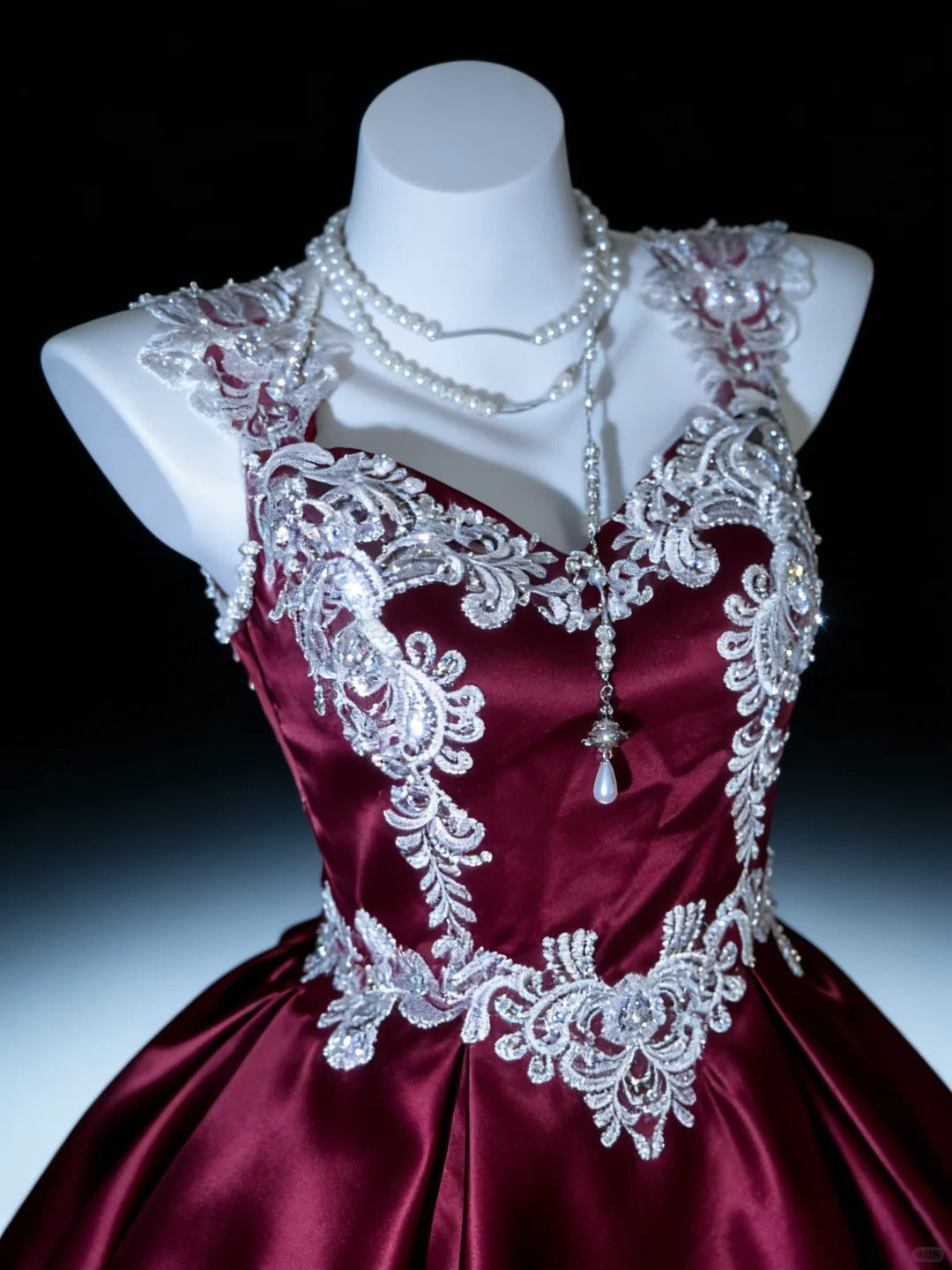 Princess Ball Gown Sweetheart High Low Burgundy Short Homecoming Dresses Hoco Gowns N3056