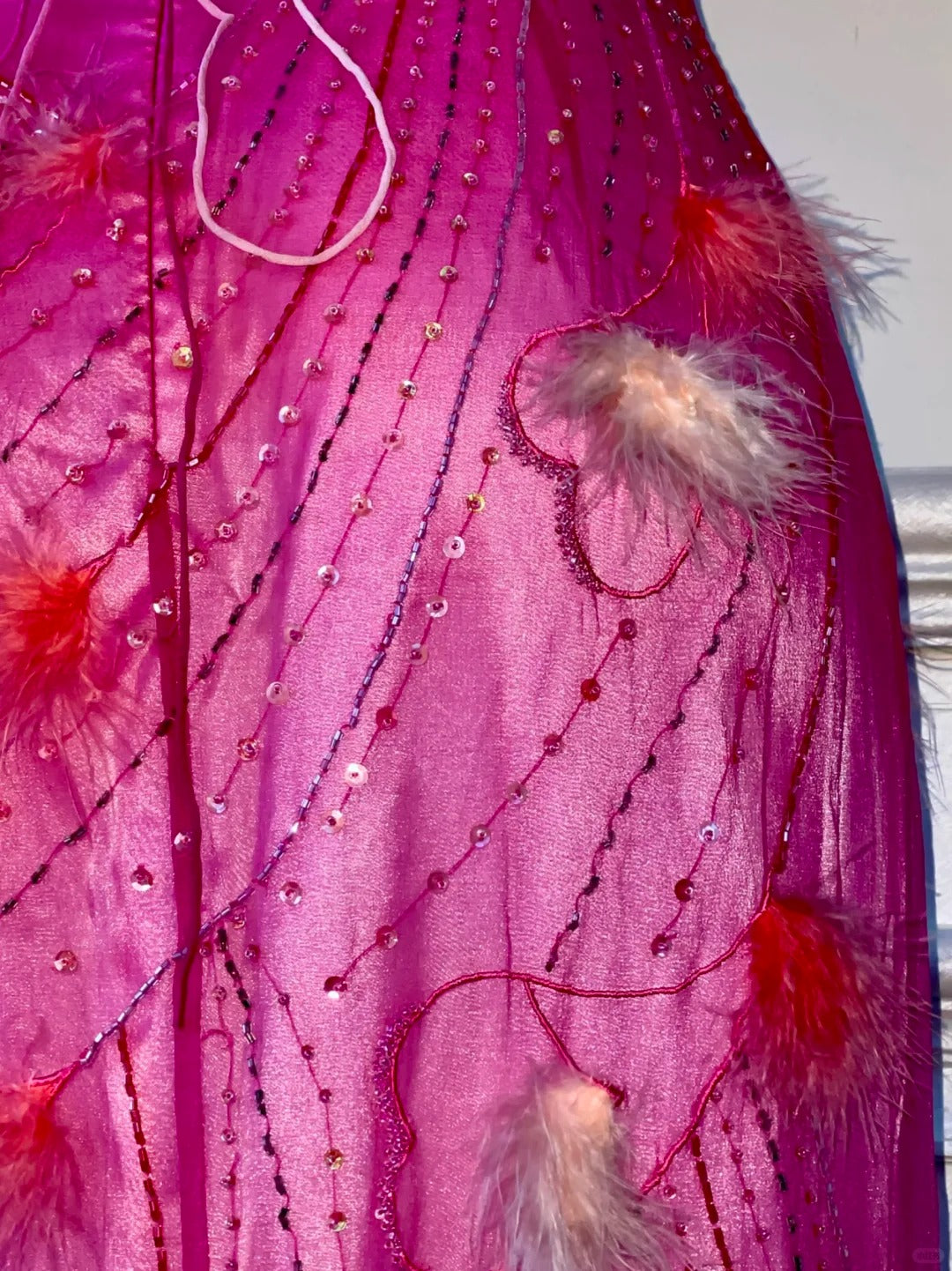 Vintage Mermaid Sweetheart Pink Tulle With Flowers Beading Long Prom Dresses Formal Outfits Evening Night Gown RB8144
