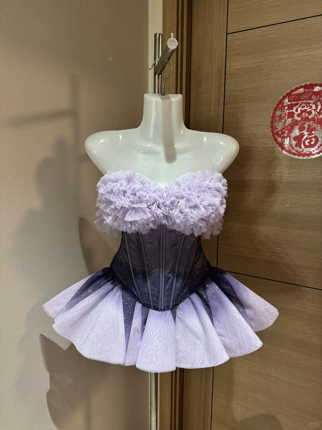 Cute Ball Gown Sweetheart Lilac Tulle Short Night In Rio Inspo Hoco Dress Ideas Homecoming Dresses RB4041