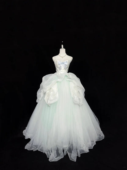 Sweet 16 Dresses Long Ball Gown Sweet Sixteen Long Birthday Dress Spaghetti Straps Formal Gown RC0357