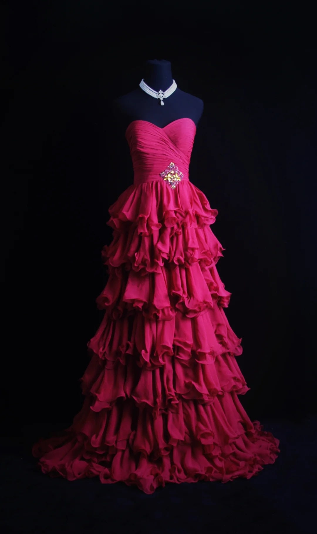 Retro A line Sweetheart Pink Chiffon Layers Tiered 2000s Long Prom Dresses Inspo 19th Birthday Outfits Formal Dress N501