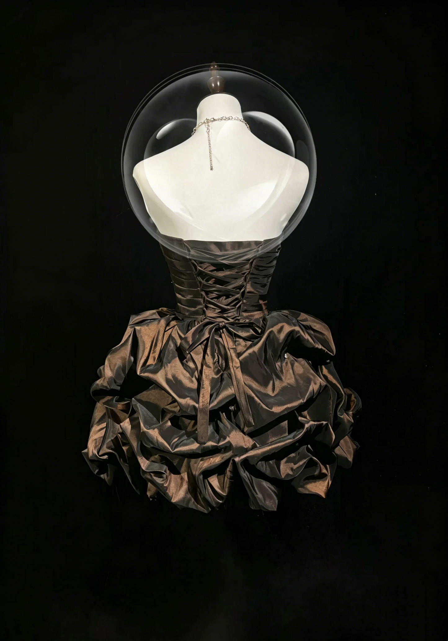 Glam Ball Gown Sweetheart Chocolate Party Dress 16th Birthday Gown Homecoming Dresses N3809