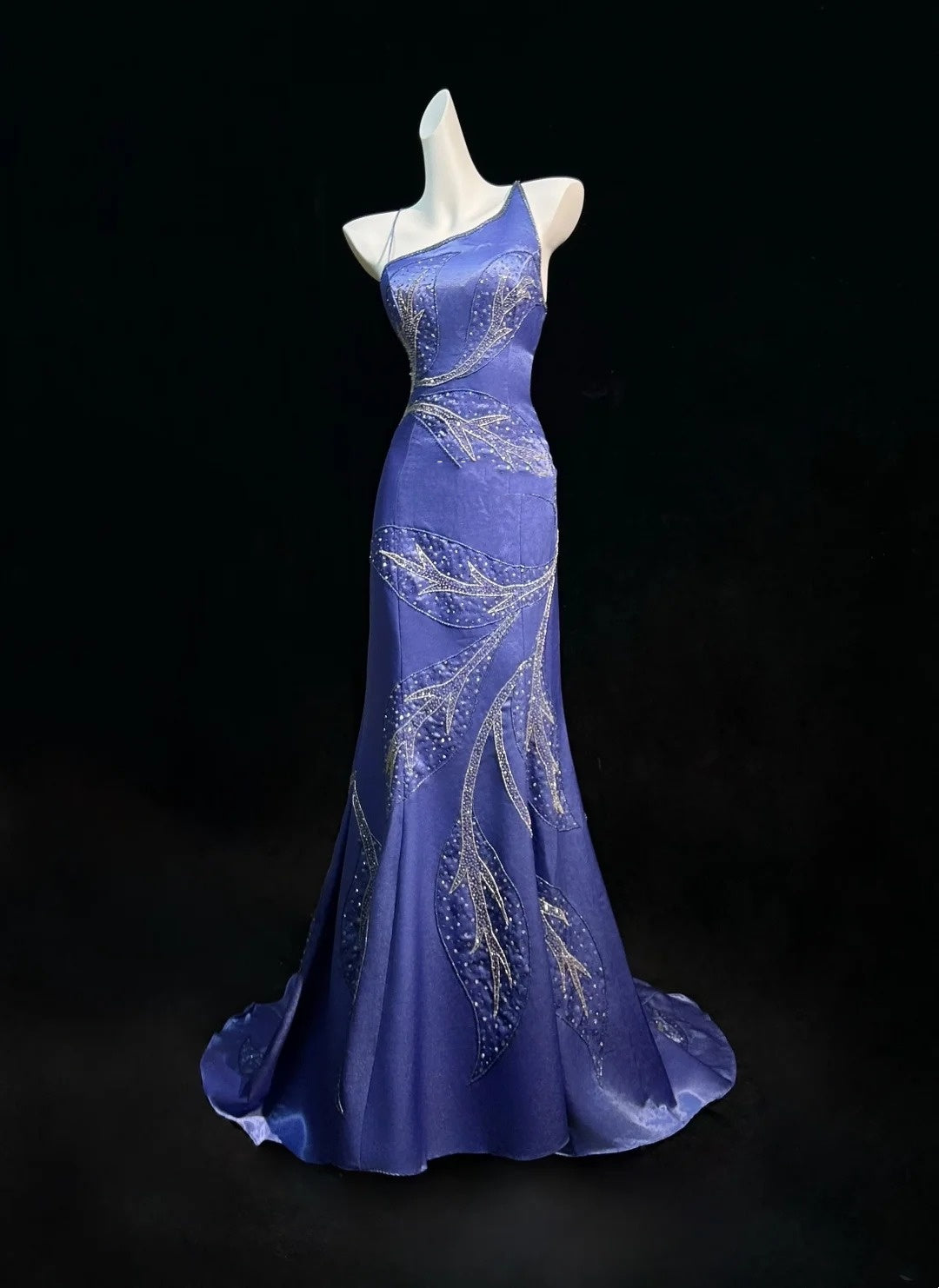 Satin Prom Dress Inspo Mermaid Spaghetti Straps Backless With Beading 18th Birthday Outfits Formal Party Gown RC0125