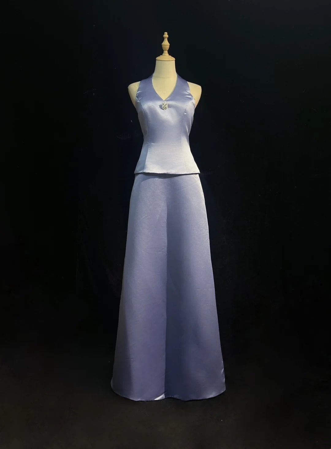 Lilac Prom Dress Inspo A line Satin Long 18th Birthday Outfits Formal Party Gown RC0130