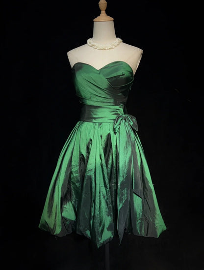 Cute Ball Gown Sweetheart Emerald Green Ideas For Women Short Birthday Dresses Mini Homecoming Outfits N3321