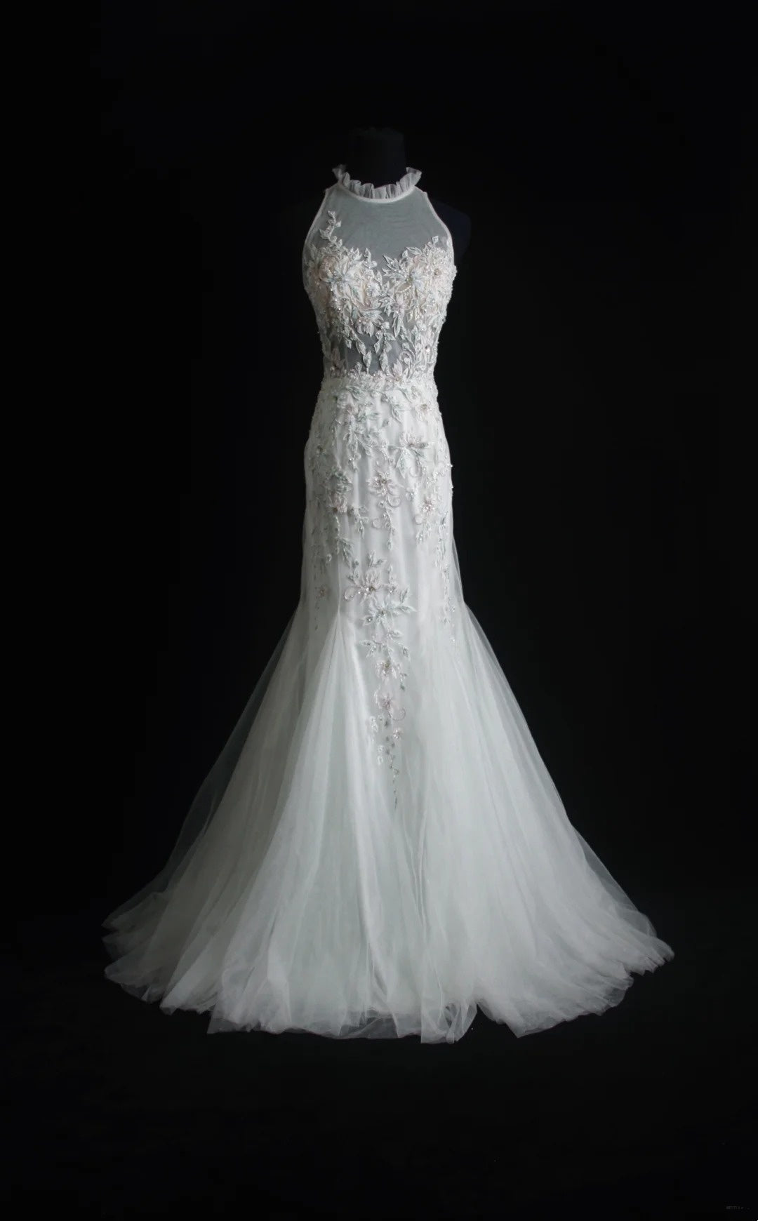 Retro Mermaid Scoop White With Appliques 2000s Long Prom Dresses Inspo 19th Birthday Outfits Formal Dress N505