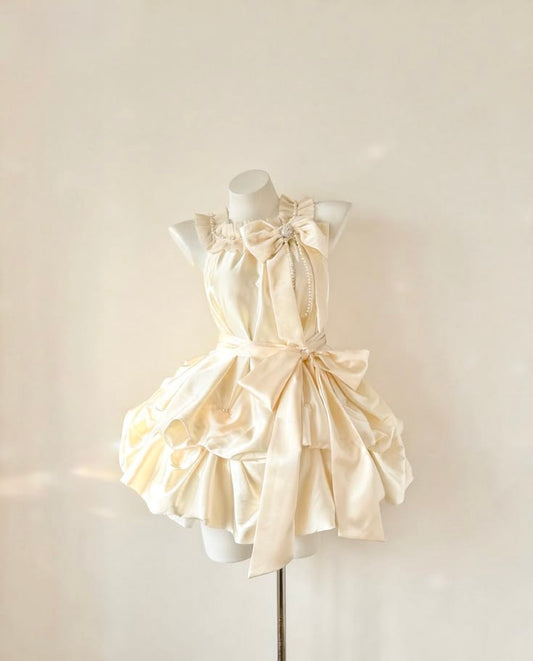 Unique Homecoming Dresses Outfit inspo Ball Gown Satin 16th Birthday Cocktail Dress Ideas Outfits RB8023