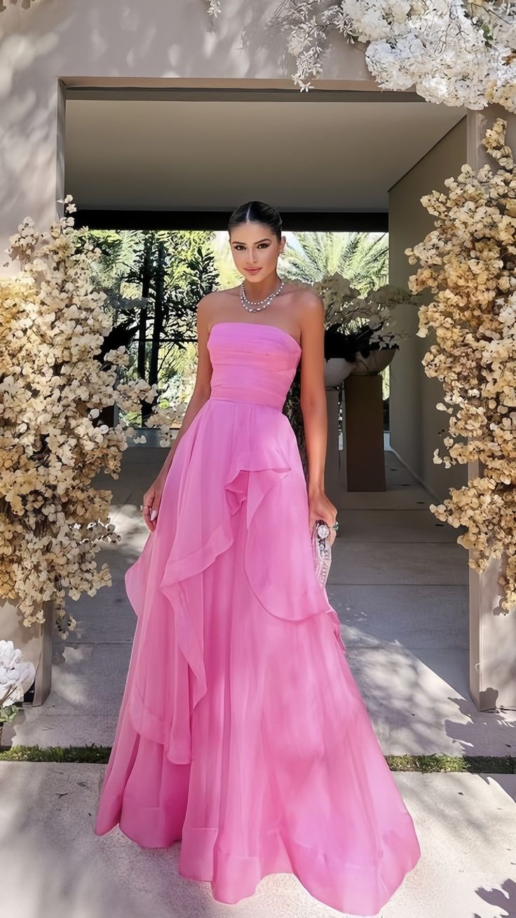Elegant Ball Gown Strapless Dusty Orange Tulle Evening Women Party Dresses Long Formal Prom Dress 16 Birthday Gown AB1291