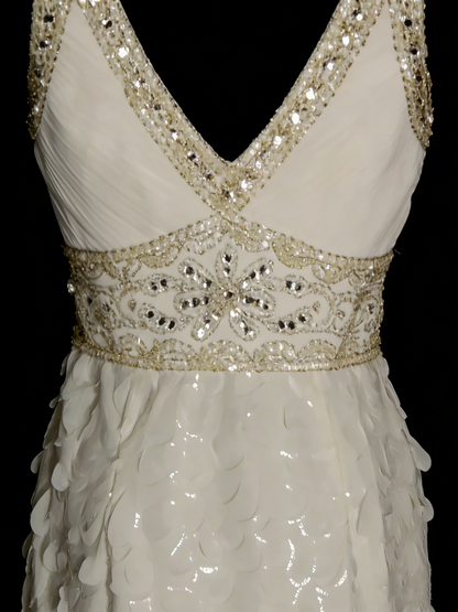 Retro Sheath V Neck White Lace Hoco Gowns Short 18th Birthday Dress Homecoming Dresses N1309