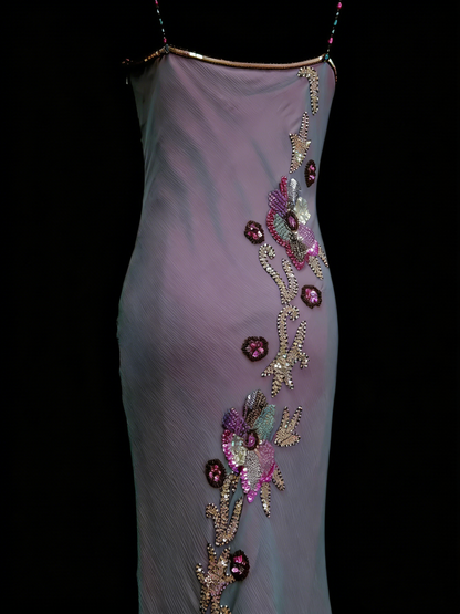 Dress for Women Summer New Vintage Retro Style Mermaid Lilac Homecoming Dresses N2243