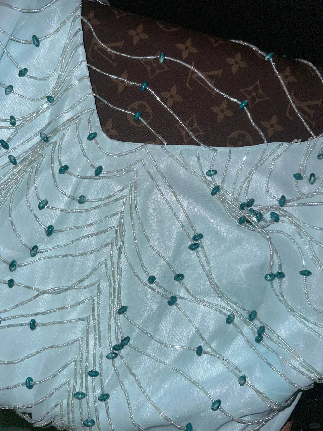 Elegant Mermaid Spaghetti Strap Blue Chiffon With Beading Long Prom Dresses Formal Outfits Evening Night Dress RB8265