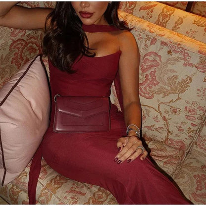 Elegant Sexy Mermaid Sweetheart Chiffon Prom Dresses Formal Summer Wedding Guest Outfit Birthday Outfits AB2307