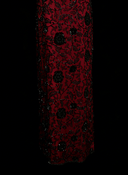 Sparkly Mermaid Spaghetti Strap Red Sleeveless Summer Formal For Women Girls Teens Prom Dresses N2239