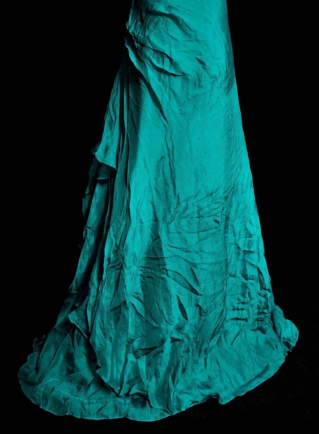 Modest A line V Neck Green With Beaded Bodice College Formal Outfit Long Prom Graduation Dresses For Teens N1296