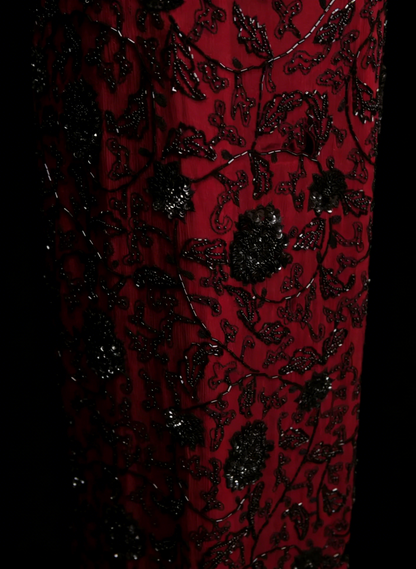 Sparkly Mermaid Spaghetti Strap Red Sleeveless Summer Formal For Women Girls Teens Prom Dresses N2239