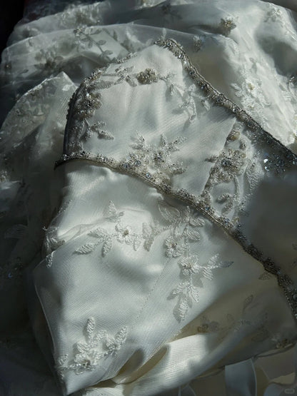 Vintage Wedding Dresses Inspo Mermaid Spapghetti Strap White Long 1980s With Lace Wedding Gowns N3367