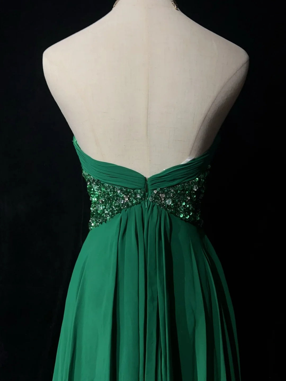 Pretty A line Sweetheart Chiffon Green Short Mini Homecoming Dresses Hoco Gowns N2613