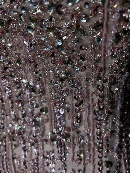 Timeless Prom Dresses Mermaid Spaghetti Strap Light Pink Tulle With Beading Backless Long Evening Outfits N3233