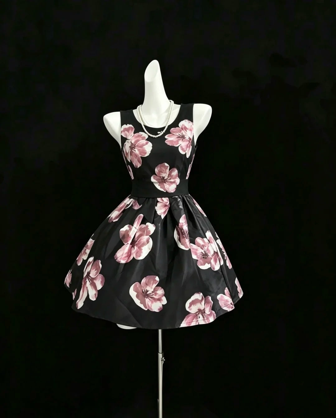 Classy Ball Gown Black Satin Knee Length University College Impress Senior Inspo Graduation Dress Homecoming Dresses RB3296