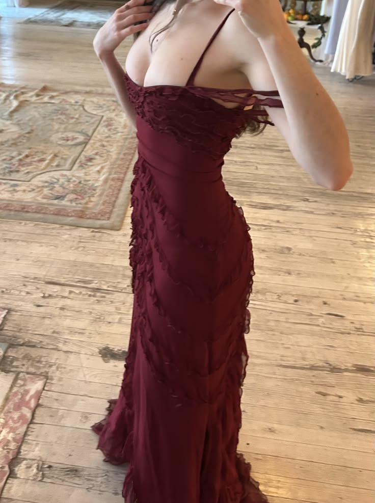 Pretty Mermaid Off The Shoulder Burgundy Slit Long Prom Dresses Formal Evening Dress N1622