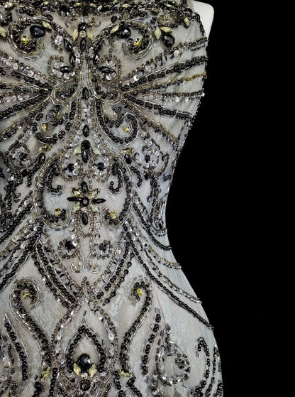 Unique Sheath Tight Bodycon Grey Inspo Vintage Fashion 2000s Hoco Short Inspo Homecoming Dresses N2016