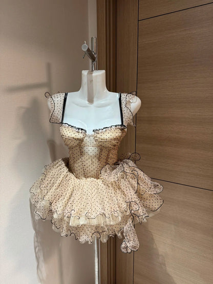 Cute Ball Gown Sweetheart Tulle Champagne Night In Rio Senior Inspo Hoco Dress Ideas Homecoming Dresses RB4029