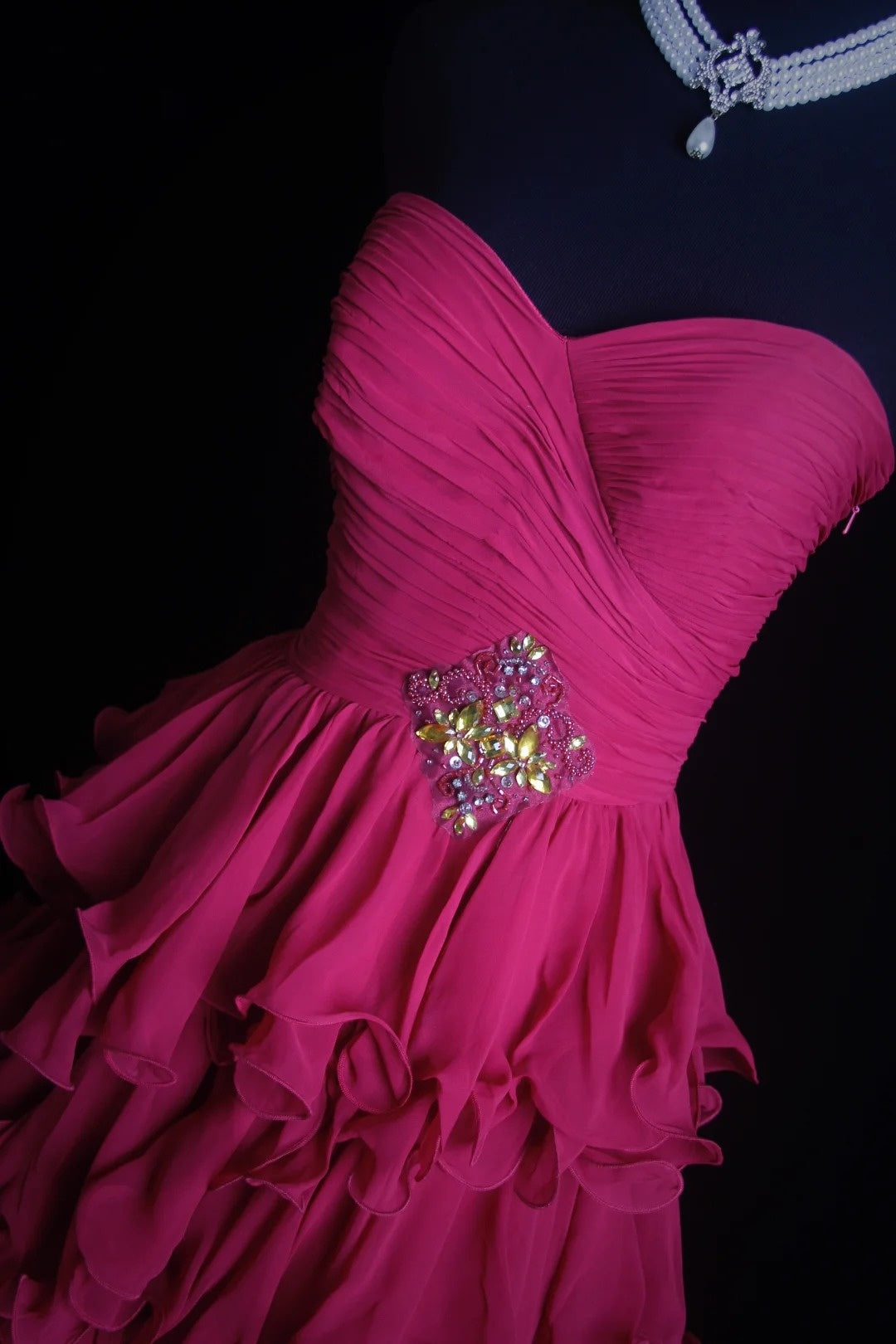 Retro A line Sweetheart Pink Chiffon Layers Tiered 2000s Long Prom Dresses Inspo 19th Birthday Outfits Formal Dress N501