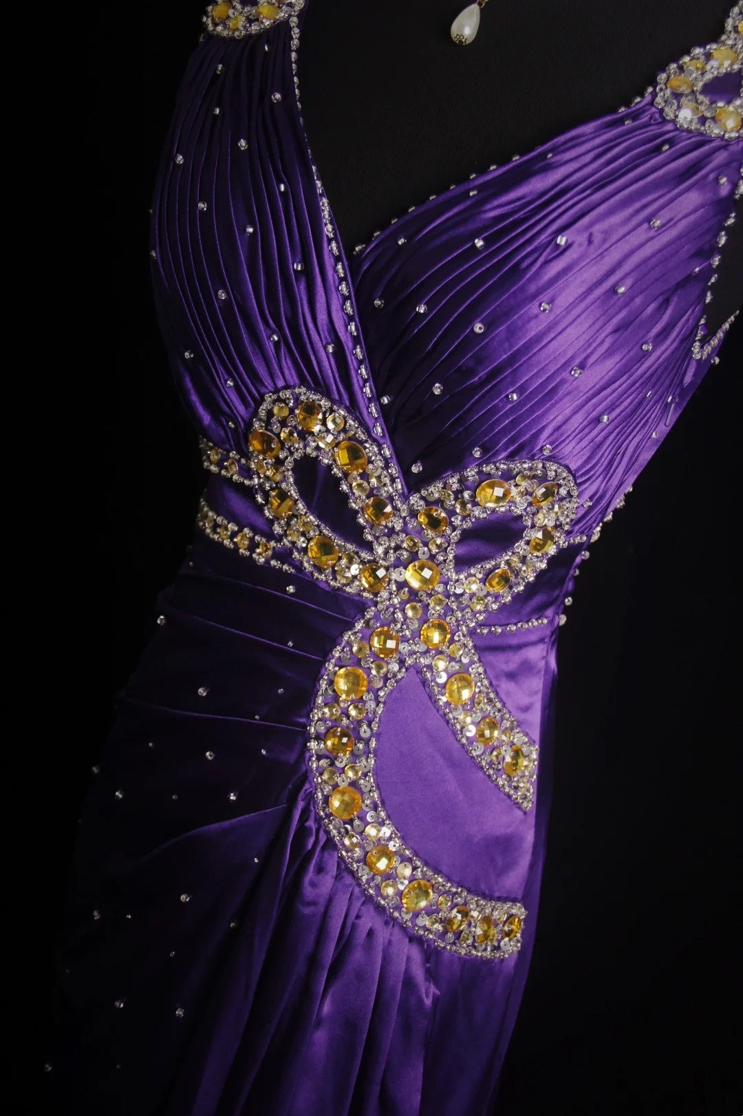 Retro Mermaid Sweetheart Purple Satin 2000s Long Prom Dresses Inspo 19th Birthday Outfits Formal Dress N504