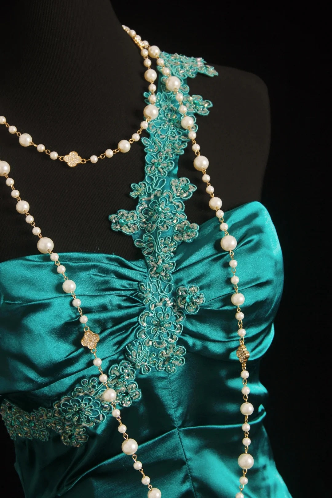 Aesthetic Outfits Prom Dresses Mermaid One Shoulder Green With Lace Evening Gown Long Formal Dress RB3262