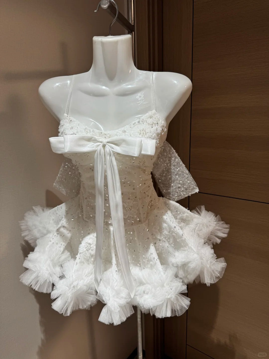 Cute Ball Gown Spaghetti Straps White Tulle Night In Rio Inspo Hoco Dress Ideas Homecoming Dresses RB4035