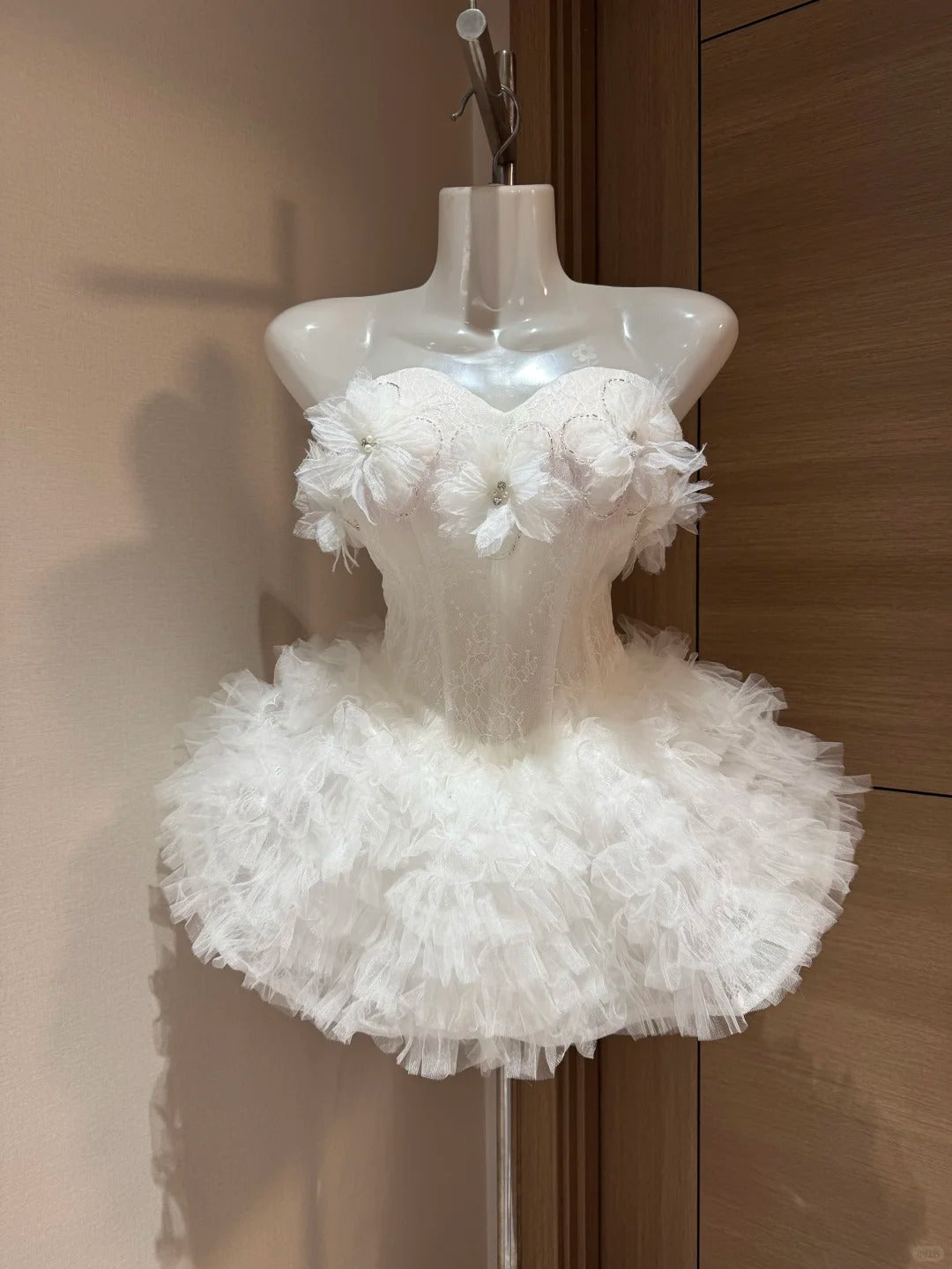 Cute Ball Gown Sweetheart Little White Tulle Night In Rio Inspo Hoco Dress Ideas Homecoming Dresses RB4033