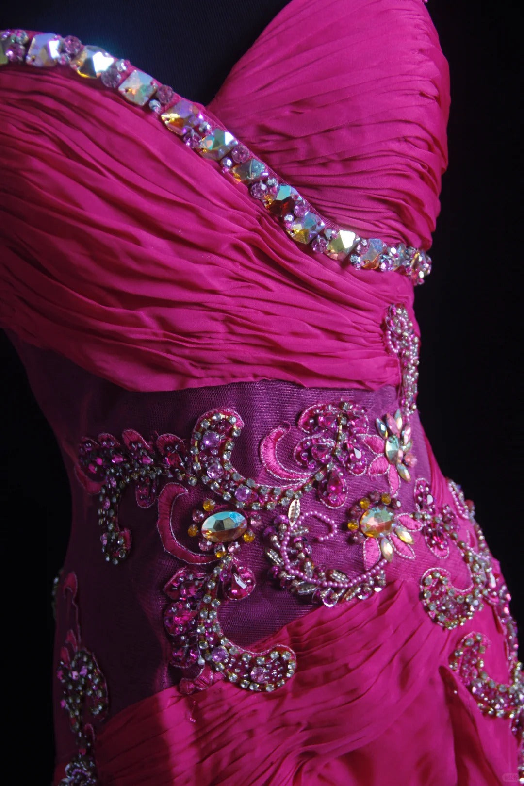 Elegant Mermaid Sweetheart Chiffon With Beading 18th Birthday Elegant Outfit Formal Prom Dresses N4183