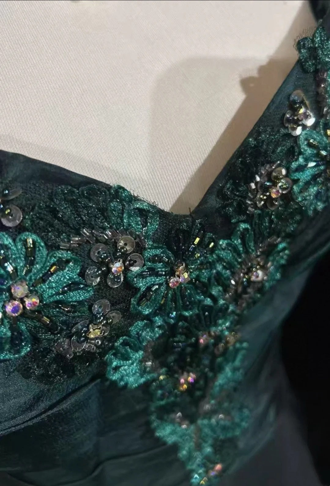 Emerald Green Prom Dress Inspo A Line Sweetheart Satin With Appliques Birthday Outfits Formal Party Gown RC0115