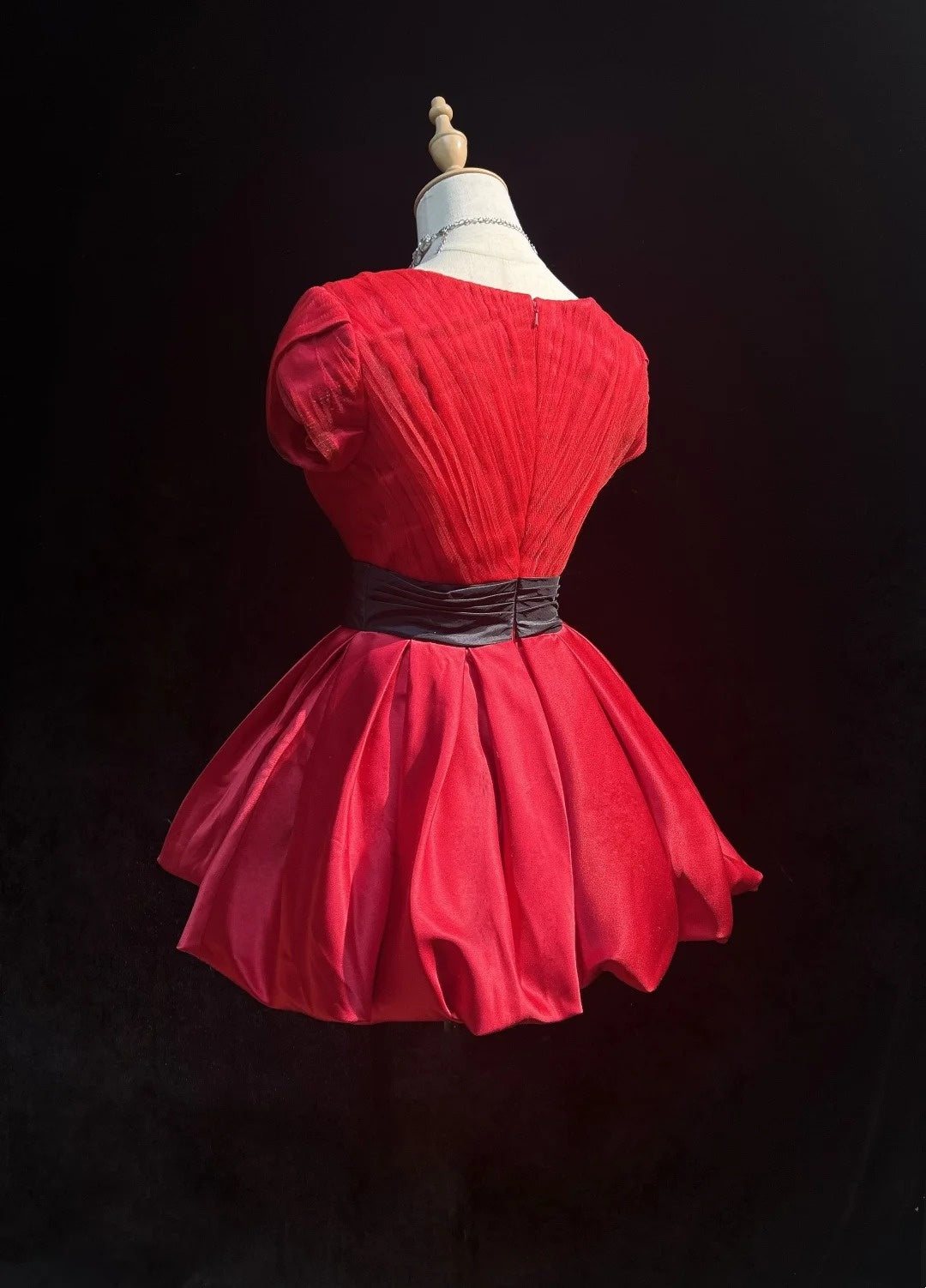 Cute Ball Gown Sweetheart Red Tulle Ideas For Women Short Birthday Dresses Mini Homecoming Outfits N3307
