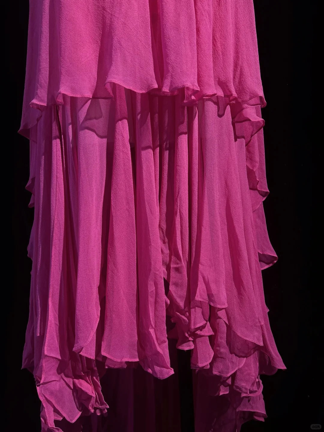 Retro High Low Halter Pink Tea Length Chiffon With Beads Prom Dresses Formal Party Outfits RB3951