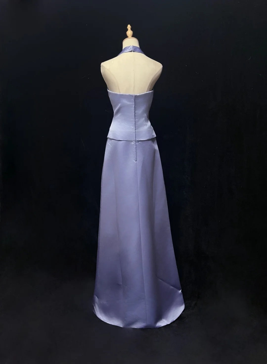 Lilac Prom Dress Inspo A line Satin Long 18th Birthday Outfits Formal Party Gown RC0130
