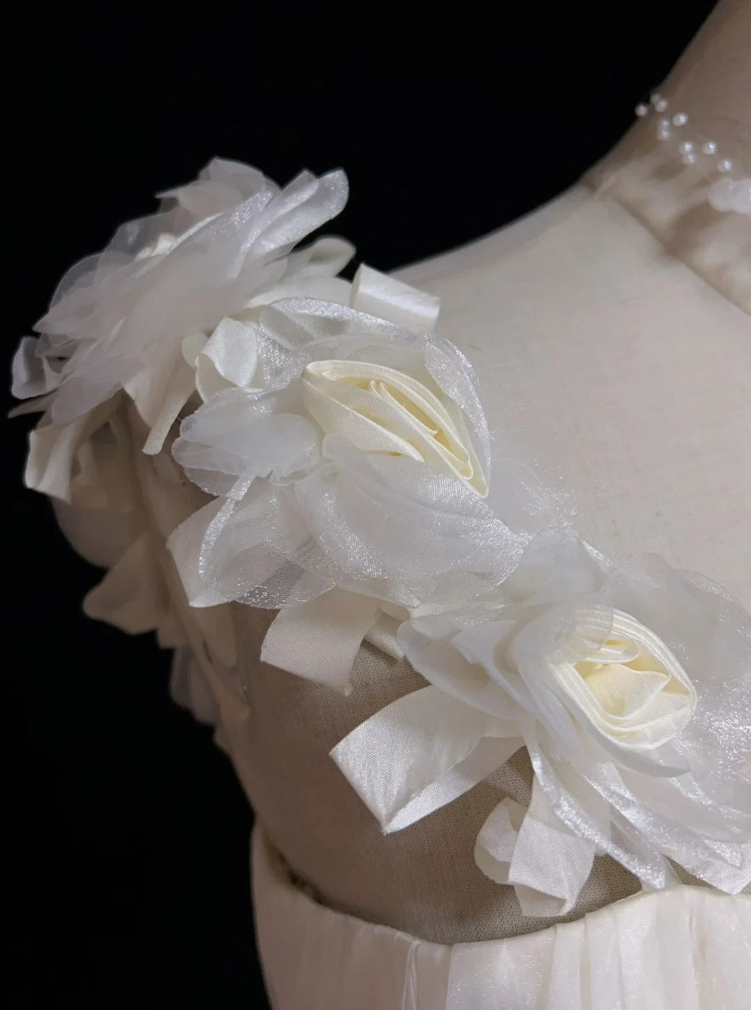 Timeless Wedding Dresses Sheath One Shoulder White Organza With Ruffled Short Bridal Gown N3005