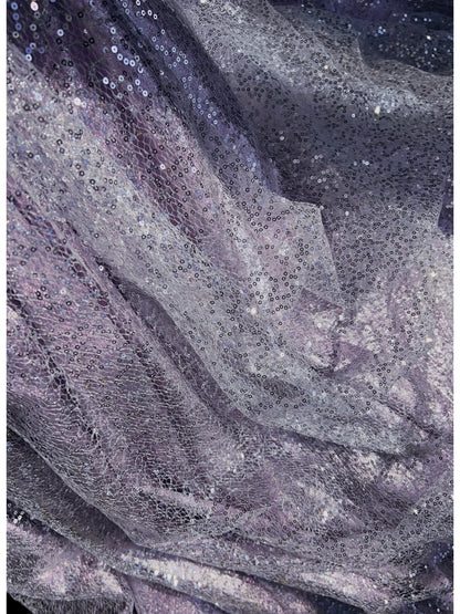 Princess Prom Dresses Inspo Ball Gown Strapless Lilac Sequined Long With Beading Formal Gowns N3393