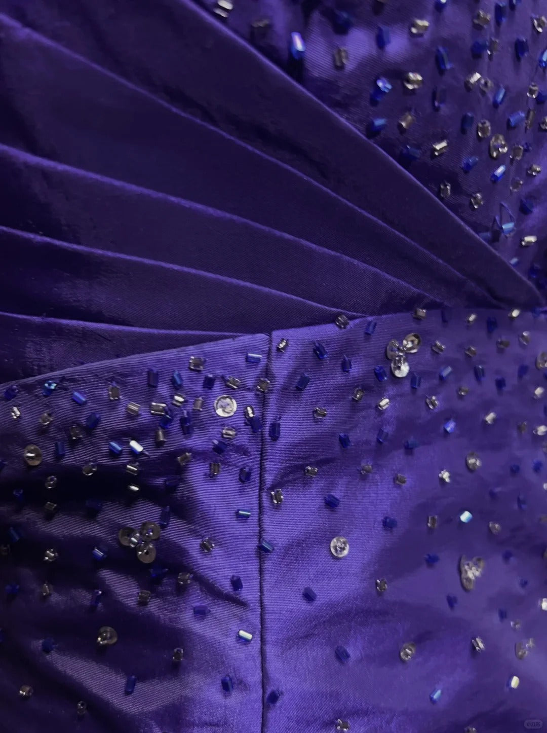 Vintage Ball Gown Sweetheart Purple Taffeta Ruffled Y2K 2000s Knee Length Homecoming Dresses N3119